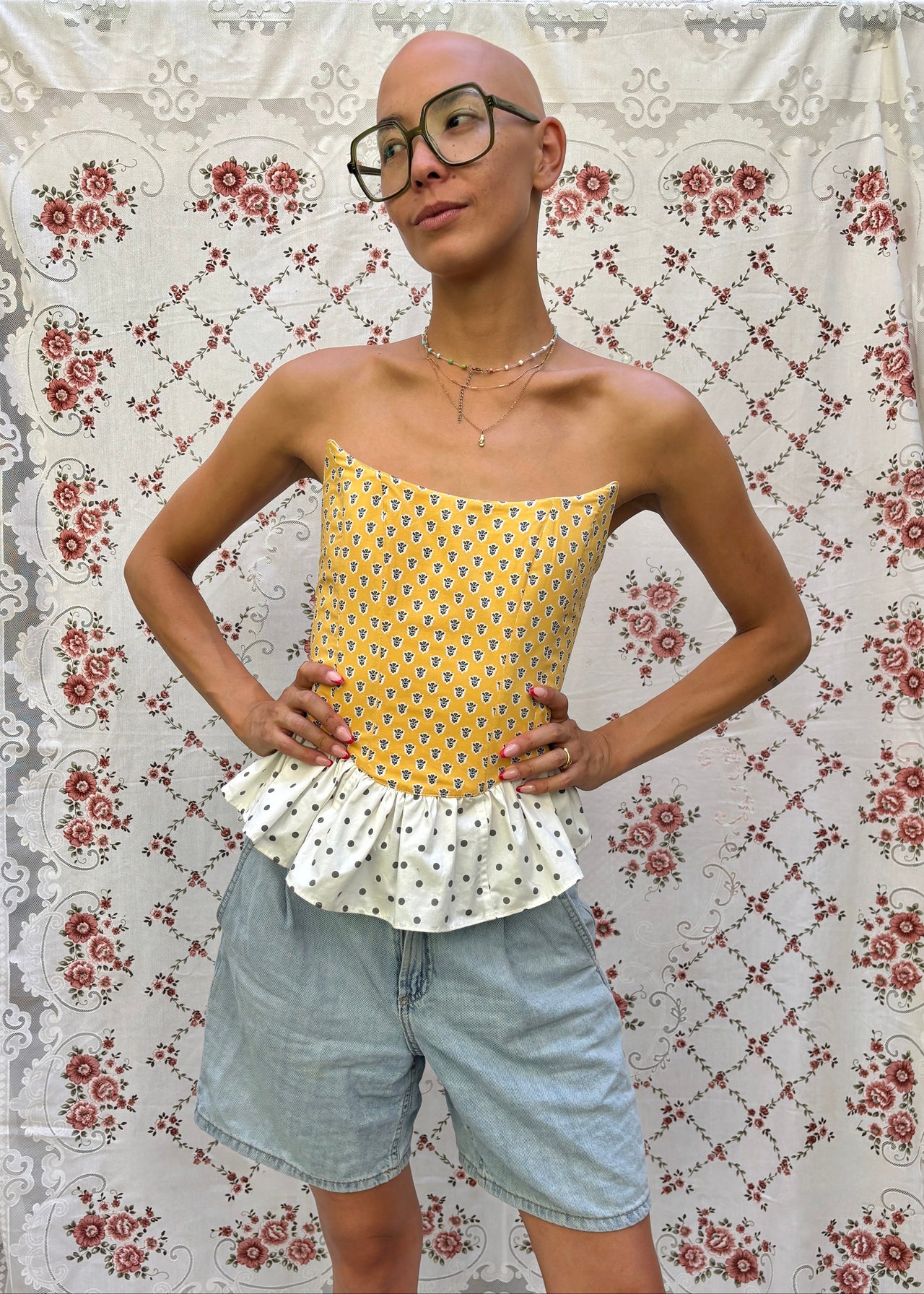 Polka Provence Frill (S)