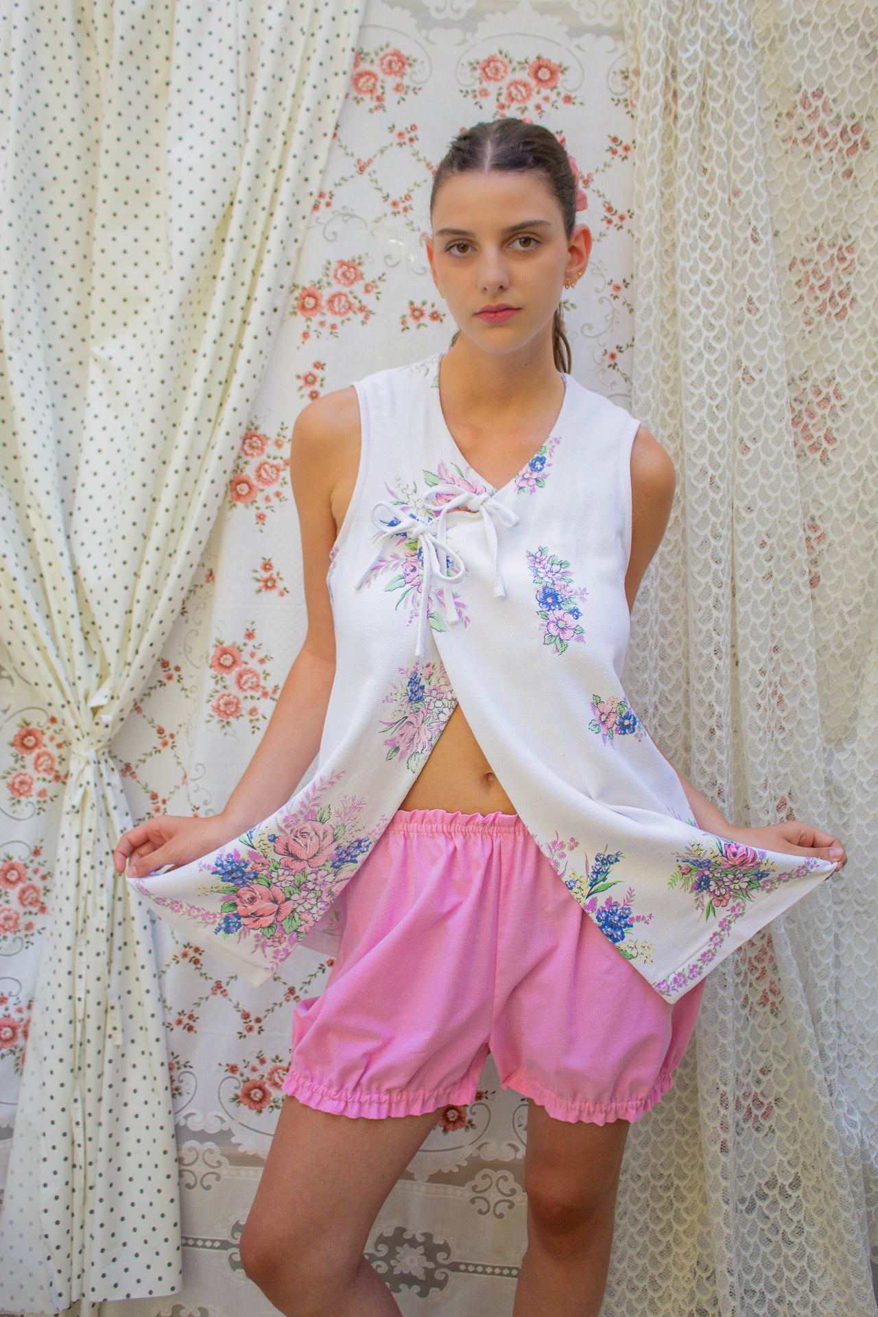 Pink Picnic Bloomer (M)