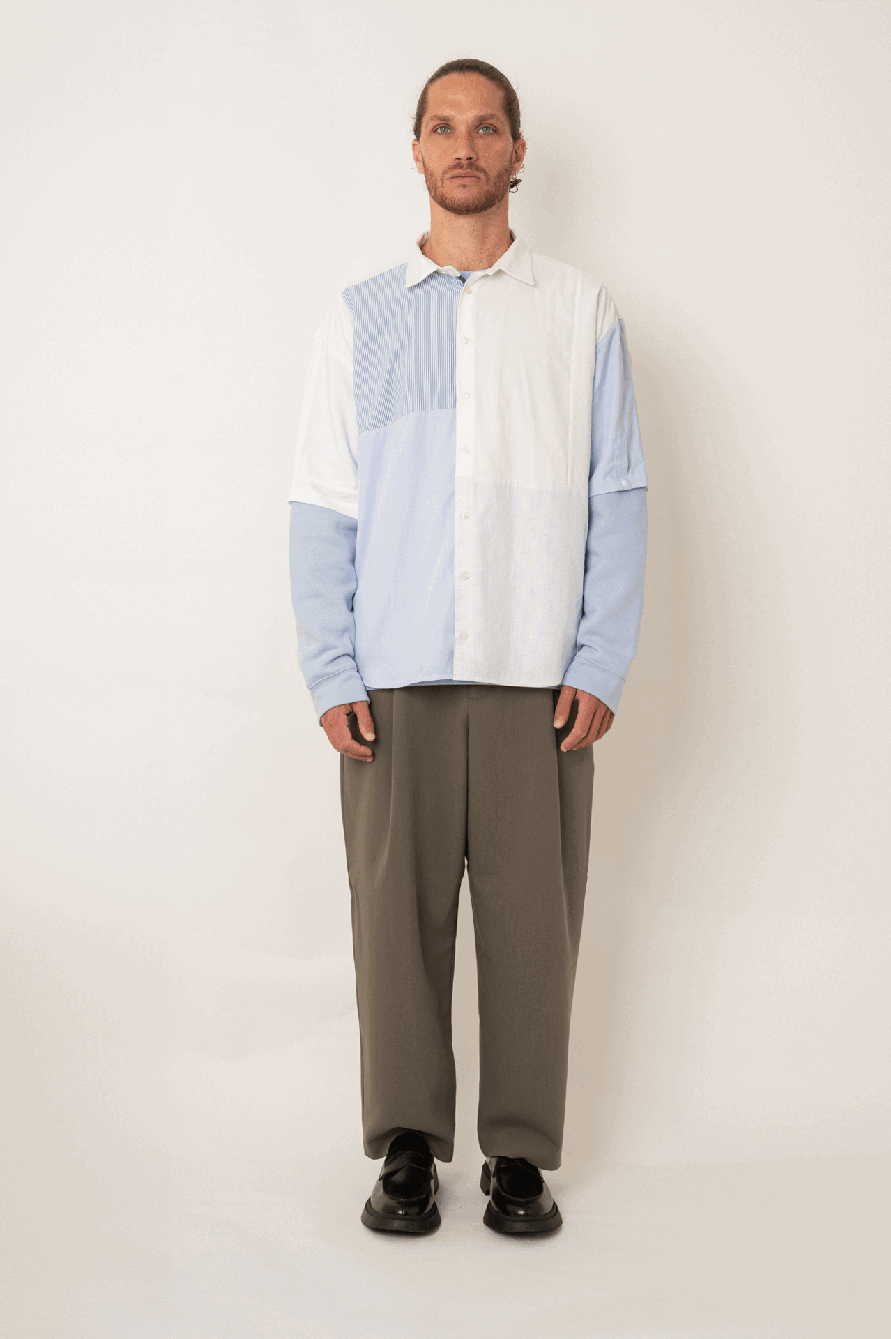 The One With the White Bobs & Blue Bits