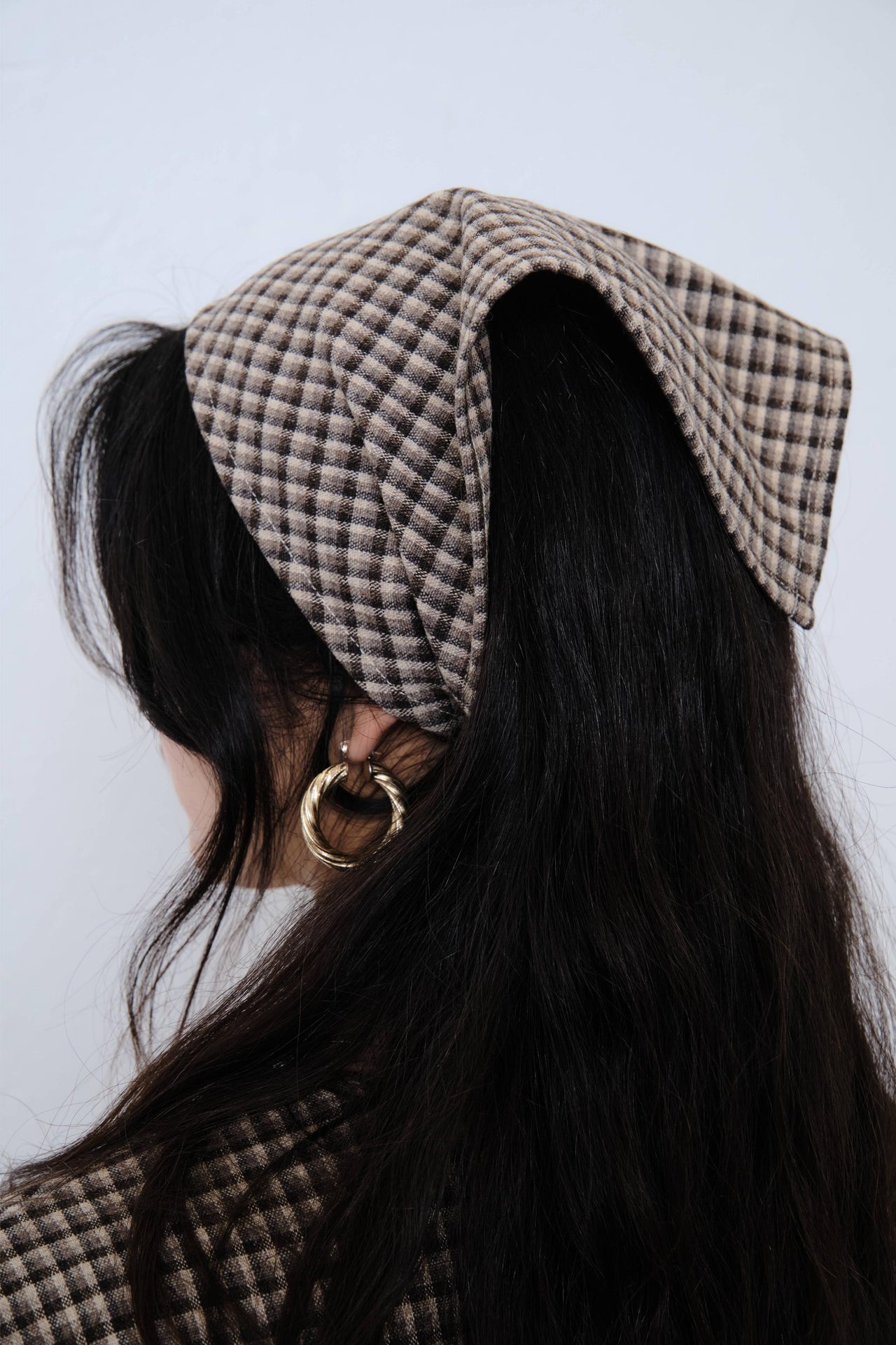 Gingam Écolier Bandana